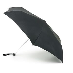 Fulton Miniflat 1 Black Unisex_adult Umbrella Black One Size