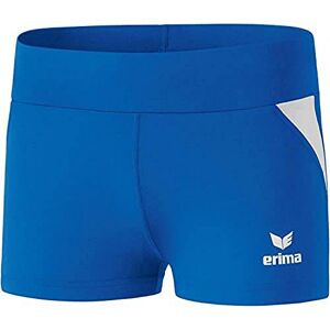 Erima Damen Shorts Hot Pant, New Royal/Weiß, 32, 829409