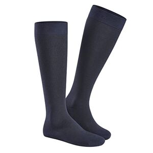 Hudson Men's Knee-High Socks, Blue (Nachtblau 0331), 10.5/11 (Manufacturer size: 45/46)