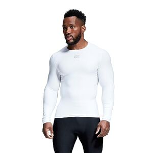 Canterbury Herren Thermoreg Long Sleeve Baselayer Tops Weiß, Mittel