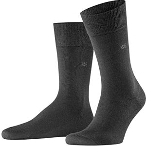 Burlington Men's Leeds Calf Socks, Black, 6.5-11 (Manufacturer Size: 40-46)