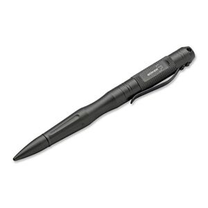 Böker Plus 09BO097 iPlus TTP Black Tactical Pen aus Aluminium in der Farbe Grau 15,40 cm