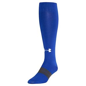 Under Armour Men's Knee Socks Soccer Solid Comfortable Football Socks with Integrated Metatarsal Support, Quick-Drying Sports Socks for Men, blue, m