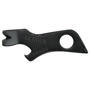 Gerber Multi-Tool und Schlüsselanhänger, Shard Black Keychain Tool Card, Länge: 6,9 cm, Gewicht: 17 g, 31-002965