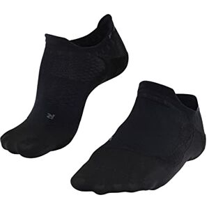 FALKE Damen Golfsocken GO5 Invisible W IN Funktionsgarn Antiblasen 1 Paar, Schwarz (Black 3000), 39-40