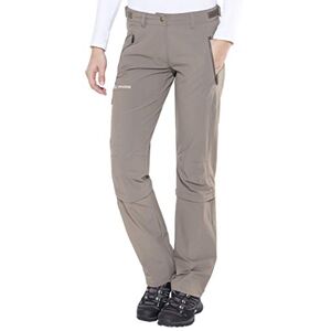 VAUDE Women's Farley Stretch Capri T-Zip II Trousers., Coconut, 40