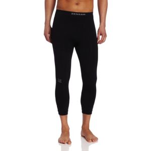 Zensah Kompressionshose 3/4 Lang, Black, L/XL