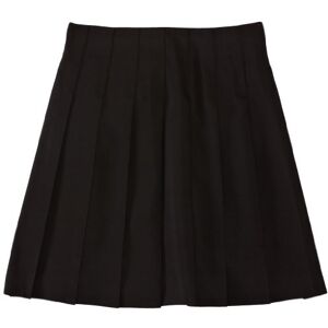 Trutex Limited Girl's Stitch Down Plain Skirt, Black, 13 Years (Manufacturer Size: W26/L18)