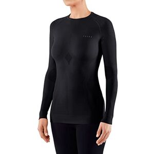 FALKE Funktionsshirt Langarmshirt Maximum Warm Funktionsmaterial Damen schwarz weiß Atmungsaktive Unterwäsche zum Sport sehr warm schnelltrocknend für kalte bis sehr kalte Temperaturen 1 Stück