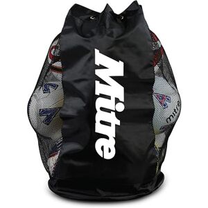 Mitre Netzballtasche schwarz schwarz 12 Ball