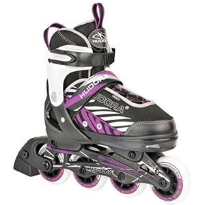 HUDORA Children’s Unisex Inline Skates, black, S(29-32)