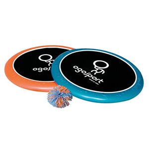 Schildkröt Ogo Sport Set 2 Ogo Soft Discs (Diameter 29 cm) with Elastic Mesh Covering and 1 Ogo Ball, Classic Game in Box Includes Playing instructions (English language not guaranteed).