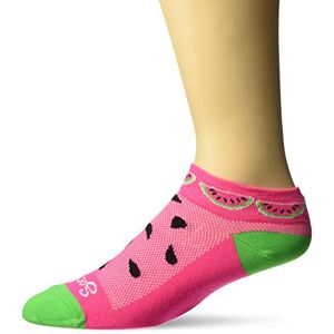 SockGuy Ultra Wicking Socken für Damen, Wassermelonen, Größe S/M