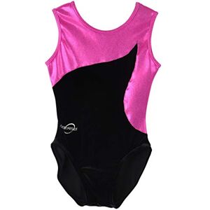 Obersee Girls' Gymnastics Leotard, black