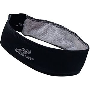 Headsweats Topless Headband Stirnband, Black, One Size, 8800 802