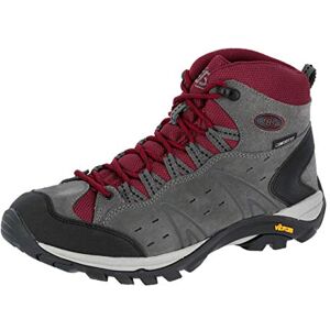 Brütting Mount Bona High Trekking and Hiking Boots, Unisex, Grey Bordeaux