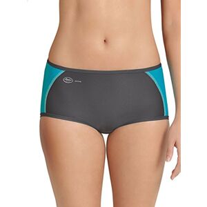 Anita Damen Sport Panties,Mehrfarbig (Peacock/Anthracite), Gr. 48