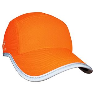 Headsweats Unisex Race Hat Hi Vis Reflekterende Løbehue Sportkappe, Neon Orange, Einheitsgröße EU