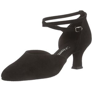 Diamant Mädchen Damen Tanzschuhe 058-068-001 Standard & Latein, Schwarz, 33 1/3 EU