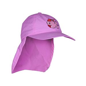 iQ-UV iQ-Company Jolly Fish Children's Sun Cap and Neck Guard , purple