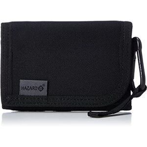 Hazard 4 Geldbeutel Wafer Slim Tri Fold Wallet, Schwarz, 11 x 8 x 1.5 cm, 0.1 Liter, WLT-WFR-BLK