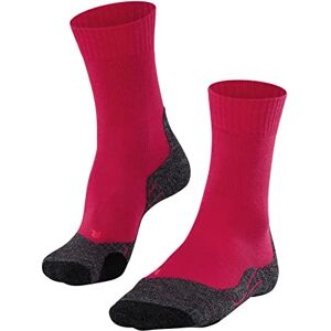 FALKE TK2 Explore Women's Hiking Socks Synthetic 1 Pair Red (Rose 8564), 37-38 (UK 4-6)