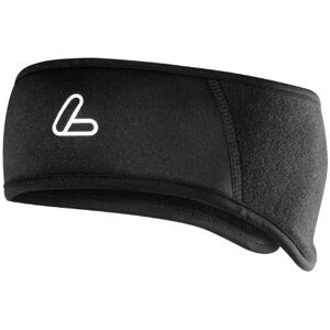 Löffler Unisex Pandebånd vindstopper varm fleece Stirnband, Schwarz, Einheitsgröße EU