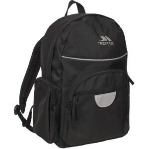 Trespass Swagger, Black, Rucksack 16 Liter mit Internem Organizer für Kinder, Schwarz