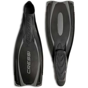 Cressi Reaction Pro Swim Fins Black/Silver, 38/39 (5/6)