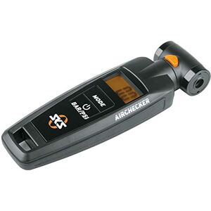 SKS GERMANY AIRCHECKER Digitaler Luftdruckprüfer (Fahrradzubehör, Reifendruckprüfer mit Ablassfunktion und Echtzeitmessung, Duo-Kopf für AV/SV Ventile, max. 10 bar / 144 PSI), schwarz