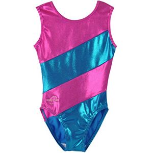 Obersee Girls' Gymnastics Leotard, turquoise