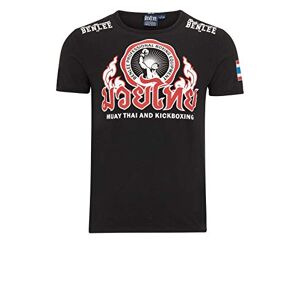 BENLEE Rocky Marciano Herren Men Slim Fit T-Shirt Thailand, Schwarz, S
