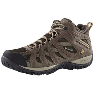 Columbia Redmond MID Waterproof, Herren Trekking- & Wanderhalbschuhe, Braun (Cordovan, Dark Banana 231), 41.5 EU