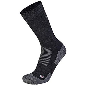 Wapiti Unisex  S02 Socke, anthrazit, 45-47 EU