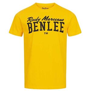 BENLEE Rocky Marciano BENLEE Herren T-Shirt Normale Passform Logo Warm Yellow XL