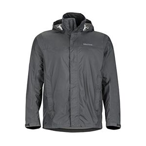 Marmot PreCip Men's Rain Jacket Waterproof Windproof & Breathable, grey, s