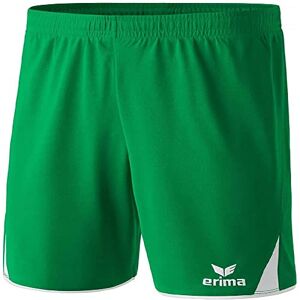 Erima Herren Shorts 5-Cubes, Smaragd/Weiß, L, 615522