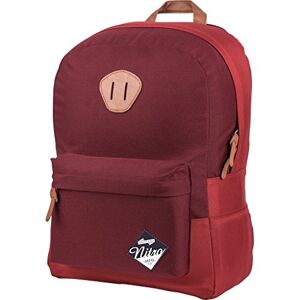 Nitro Urban Classic, Old School Daypack mit gepolstertem Laptopfach, urbaner Streetpack, Alltagsrucksack, Schulrucksack, Schoolbag, Chili, 20 L
