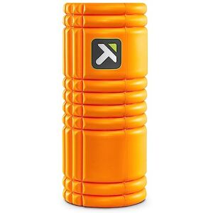 TRIGGERPOINT Trigger Point Blackroll Grid Faszienrolle mit Kostenlosen Online-Videos, Kompakte Massagerolle, Tragbare und Vielseitige Faszienrolle, Orange, 13''/33cm