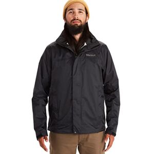 Marmot PreCip Men's Rain Jacket Waterproof Windproof & Breathable, black, s