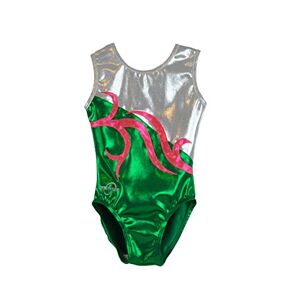 Obersee Girls' Gymnastics Leotard, multicolour