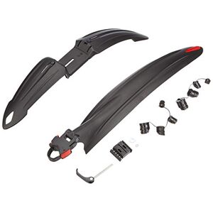 Fischer Mudguard Set for 26 29 Inch with Quick Release, black