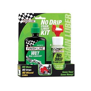 Finish Line NoDripChainLuber Combo 120 ml Wet Lube Pflegen Plus Warten, Mehrfarbig, One Size