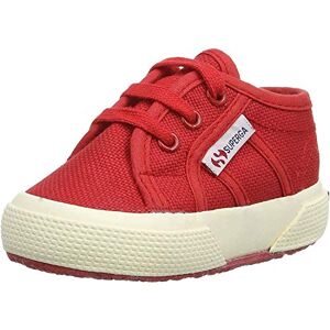 Superga 2750 Bebj Baby Classic, Unisex-Kinder Sneakers, Rot (Red 975), 19 EU