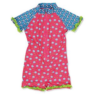 Playshoes Badeanzug Schwimmanzug Badebekleidung Unisex Kinder,Blumen,86-92