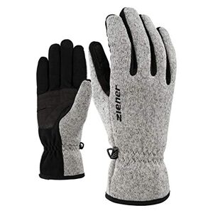 Ziener Kinder LIMAGIOS JUNIOR glove multisport Freizeit- / Funktions- / Outdoor-Handschuhe   atmungsaktiv, gestrickt, grau (grey melange), 5.5