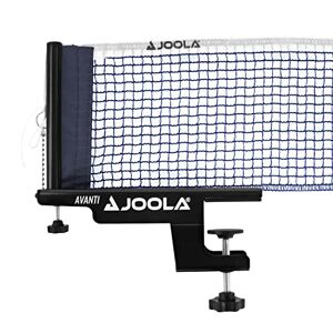 JOOLA 31009 Unisex – Erwachsene TT-Netzgarnitur Avanti Tischtennisnetz, schwarz, 152cm