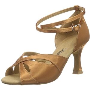 Diamant Damen  Damen Tanzschuhe 141-087-379 Standard Latein, Braun Dark Tan, 39 1/3 EU