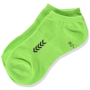 hummel Kinder Socken Ankle Socks SMU, Green Gecko/Black, 8, 22-129-6597