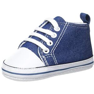 Playshoes Baby Canvas Trainers Blue 20 EU